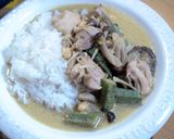 爽やかな辛さ☆和野菜タイグリーンカレー作り方5写真