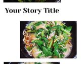 小松菜しらす和風パスタ(簡単)作り方3写真