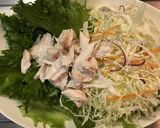 笹身と市販のノンオイルドレッシングサラダ作り方8写真