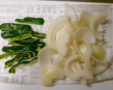 豚こまと野菜のしょうが焼き作り方1写真