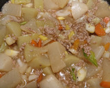 大根と豚挽き肉のとろとろ煮♪作り方3写真