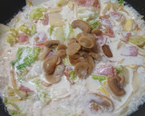 簡単！生クリームで濃厚白菜のクリーム煮作り方4写真