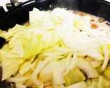 10分簡単♡鶏とキャベツの甘辛すき焼き風作り方3写真