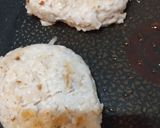 鶏むね蓮根ハンバーグ♪ふわっふわ♪節約作り方2写真