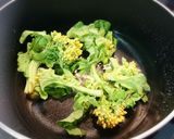 旨っ❤️長芋と菜の花のバジルソースかけ作り方10写真
