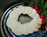 旨っ❤️長芋と菜の花のバジルソースかけ作り方13写真