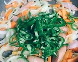 簡単！うちのナポリタン！作り方1写真