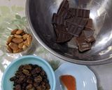 板チョコ1枚、簡単ロッシェ作り方2写真