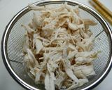 簡単！サラダチキンと大根の鶏飯風サラダ作り方1写真