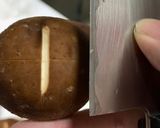 【基本】しいたけの飾り切り作り方2写真