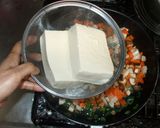 咳・喘息に♪基本の炒り豆腐♪簡単卵作り方11写真