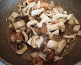 ちょっと本気のきのことバター醤油のパスタ作り方4写真