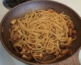 ちょっと本気のきのことバター醤油のパスタ作り方6写真