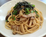 ちょっと本気のきのことバター醤油のパスタ作り方7写真
