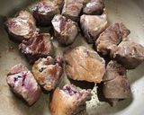 改☆しし肉のトマト赤ワインシチュー無添加作り方1写真