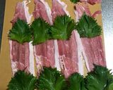豚肉の大葉巻き・大葉おろし添え作り方3写真