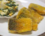 カレー粉風味！サバの米粉フレークフライ♪作り方7写真