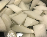 大根と豚バラの煮物（大根の皮のきんぴら）作り方4写真