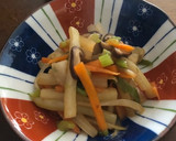 大根と豚バラの煮物（大根の皮のきんぴら）作り方18写真