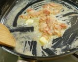 ～生クリームなし～牛乳の濃厚カルボナーラ作り方3写真