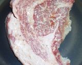 たっぷり牛ステーキ肉とクレソンの混ぜご飯作り方6写真