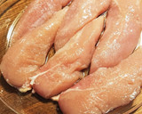 しっとり美味しいささみの酒蒸し作り方1写真