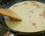 ～生クリームなし～牛乳の濃厚カルボナーラ作り方7写真