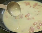 ～生クリームなし～牛乳の濃厚カルボナーラ作り方8写真