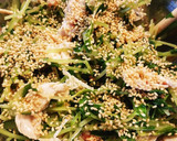 ささみと豆苗の梅和え作り方11写真