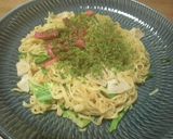 袋麺で焼きそば風（電子レンジ編）作り方17写真