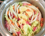 白菜と牛肉のミルフィーユ風・すき焼き風作り方5写真