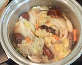 白菜と牛肉のミルフィーユ風・すき焼き風作り方7写真