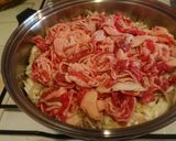 父さんが作る！牛丼作り方5写真