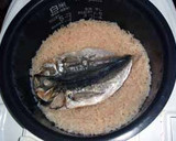 ＋アジの干物de簡単炊き込みごはん＋作り方3写真