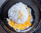 青椒肉絲リメイク肉炒飯作り方2写真