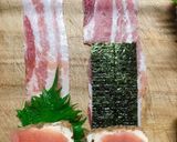 明太子の厚揚げ肉巻き作り方3写真