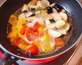夏野菜の甘酢あんかけ作り方4写真