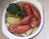 じゃがいもとウインナーのチーズ焼き♡作り方4写真
