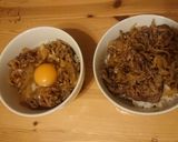 父さんが作る！牛丼作り方8写真