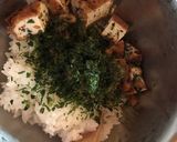 納豆とカリカリがんもの混ぜご飯作り方2写真