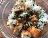 納豆とカリカリがんもの混ぜご飯作り方3写真