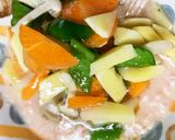 全てレンジ豆腐春雨ちゃんぽん味そぼろ炒煮作り方16写真