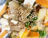 全てレンジ豆腐春雨ちゃんぽん味そぼろ炒煮作り方22写真