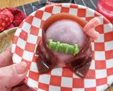 切り餅で作る♪かわいい禰豆子のいちご大福作り方11写真