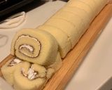 ドクターイエローロールケーキ作り方1写真