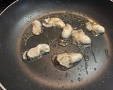 絡めるだけ牡蠣とほうれん草のアラビアータ作り方3写真