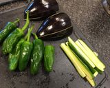 簡単！低フォドマップ揚げ野菜めんつゆ浸し作り方1写真