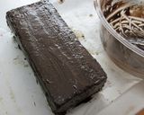 鬼滅クッキング◆抹茶とココアの市松ケーキ作り方15写真