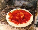 わたしの　トマトチキンサルサピザ作り方3写真