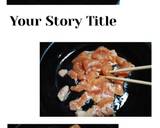 鶏肉プルコギ味(簡単)作り方3写真
